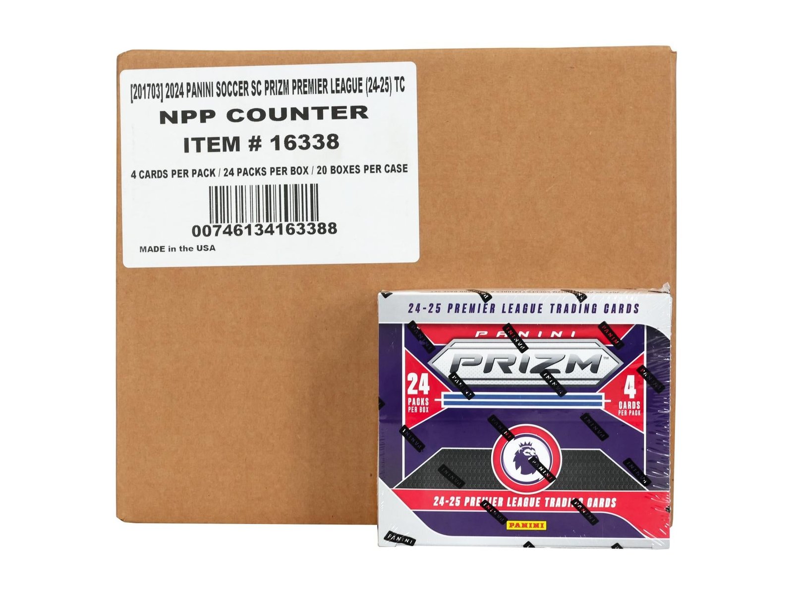 2024/25 Panini Prizm Premier League EPL Soccer Retail 24-Pack