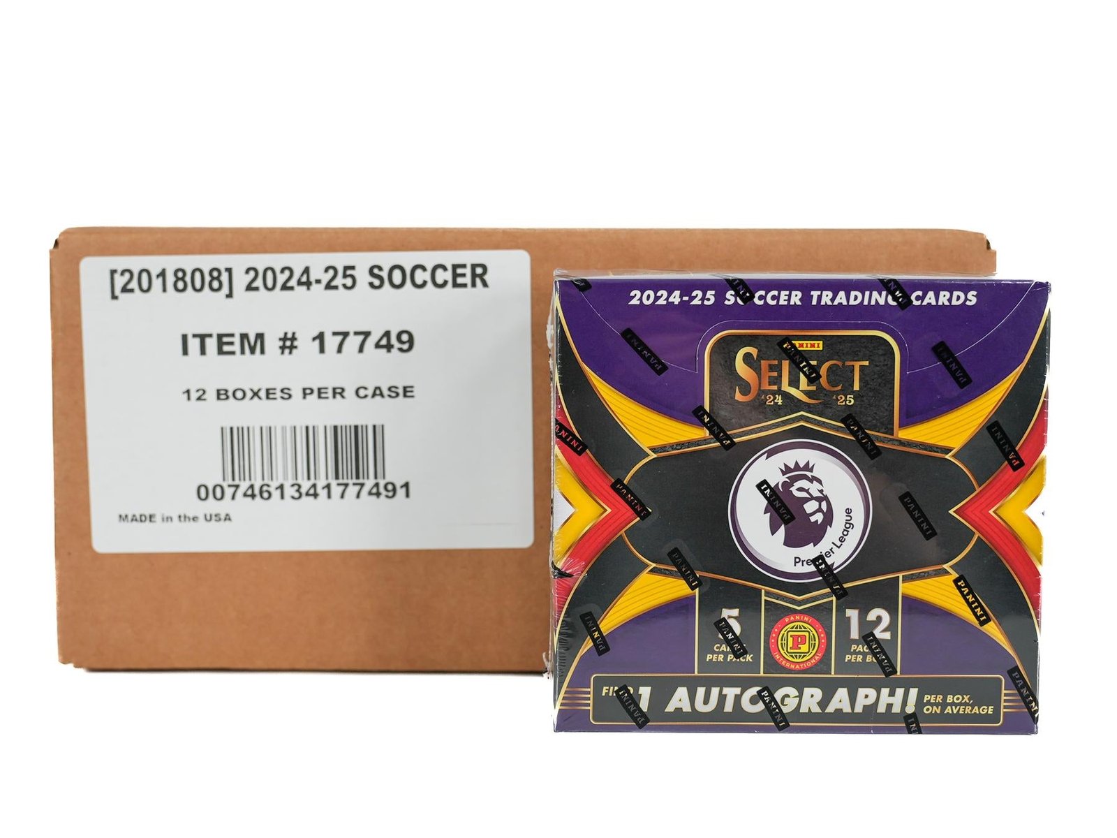 2024/25 Panini Select Premier League EPL Soccer International Hobby