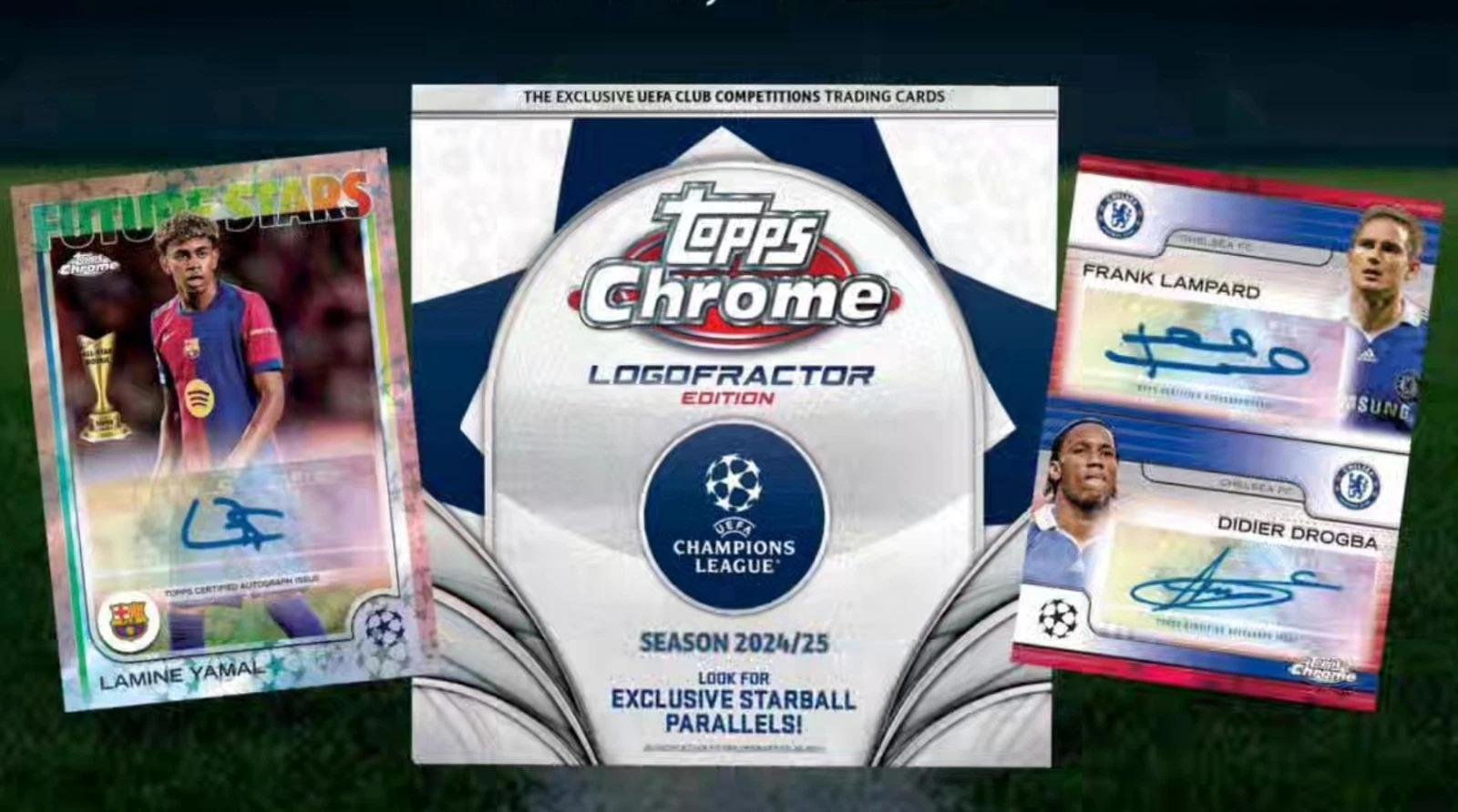 2024/25 Topps Chrome Logofractor UEFA Club Competitions Soccer (London Store Exclusive) - Image 4