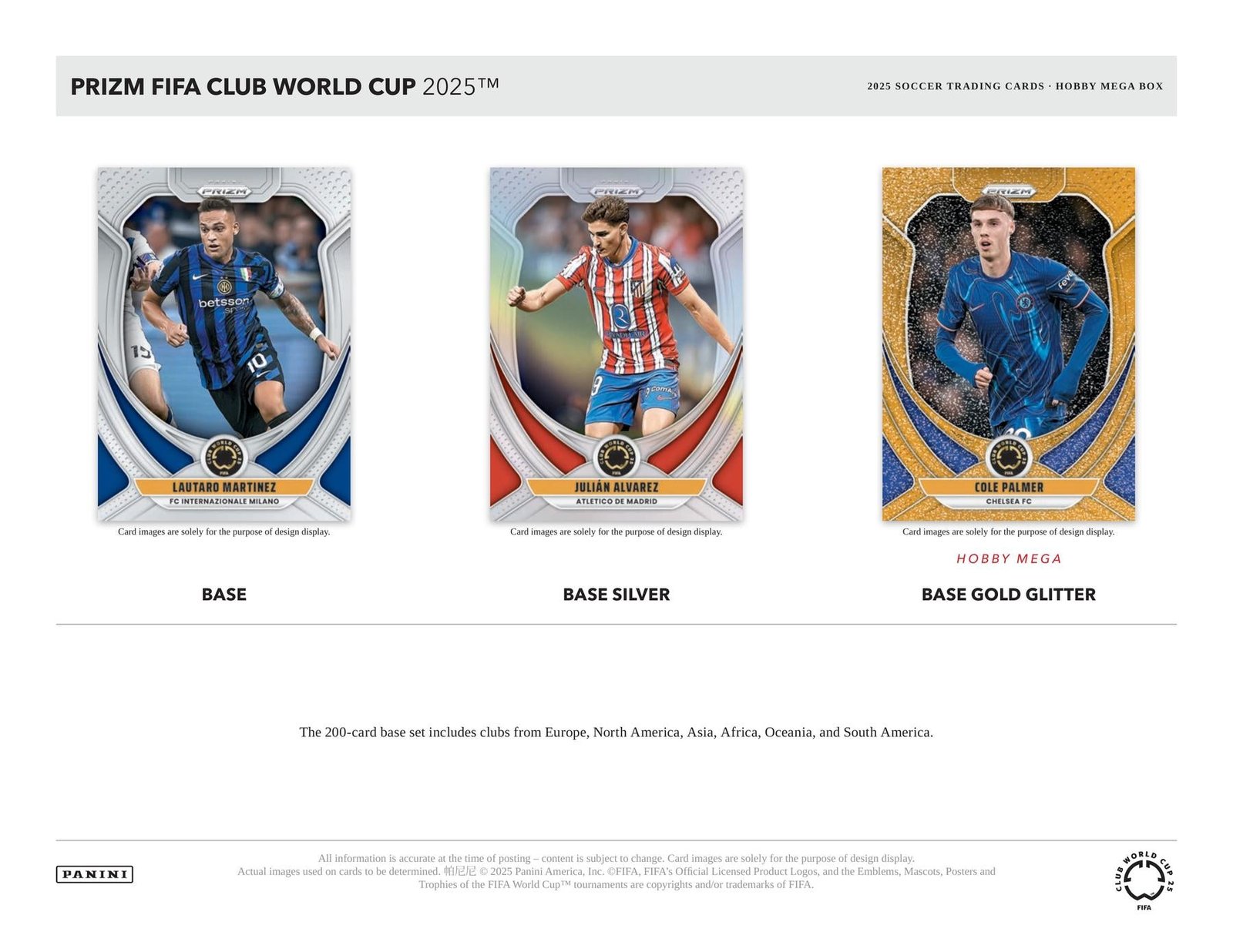 2025 Panini Prizm FIFA Club World Cup Soccer Hobby Mega - Image 7