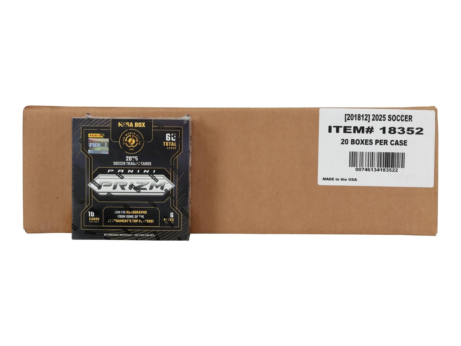 2025 Panini Prizm FIFA Club World Cup Soccer Hobby Mega