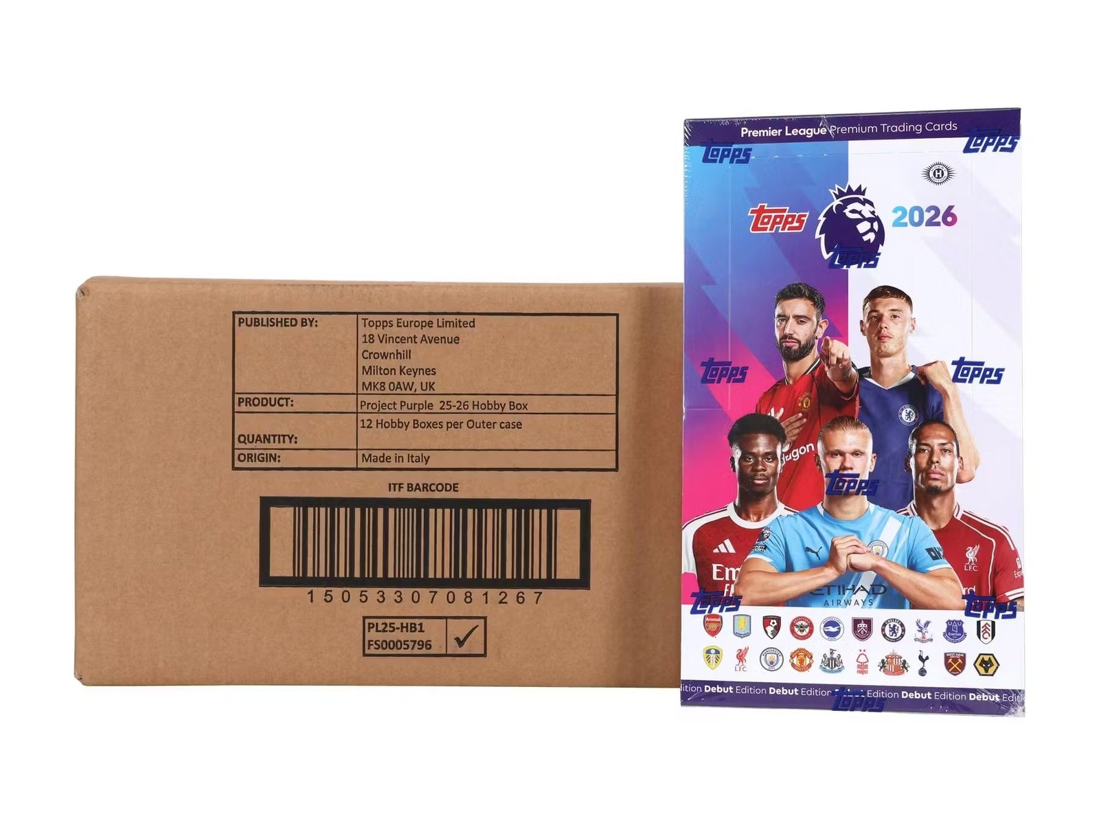 2025/26 Topps Premier League EPL Soccer Hobby