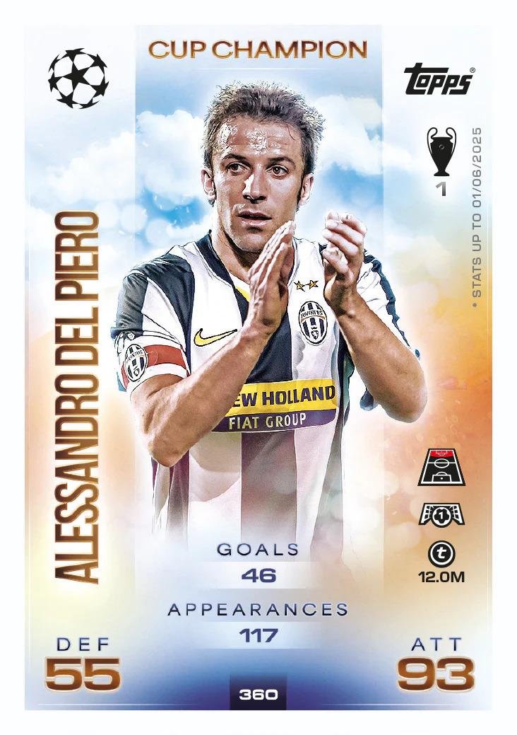 2025/26 Topps Match Attax UEFA Champions League Soccer Mega Tin - Image 9