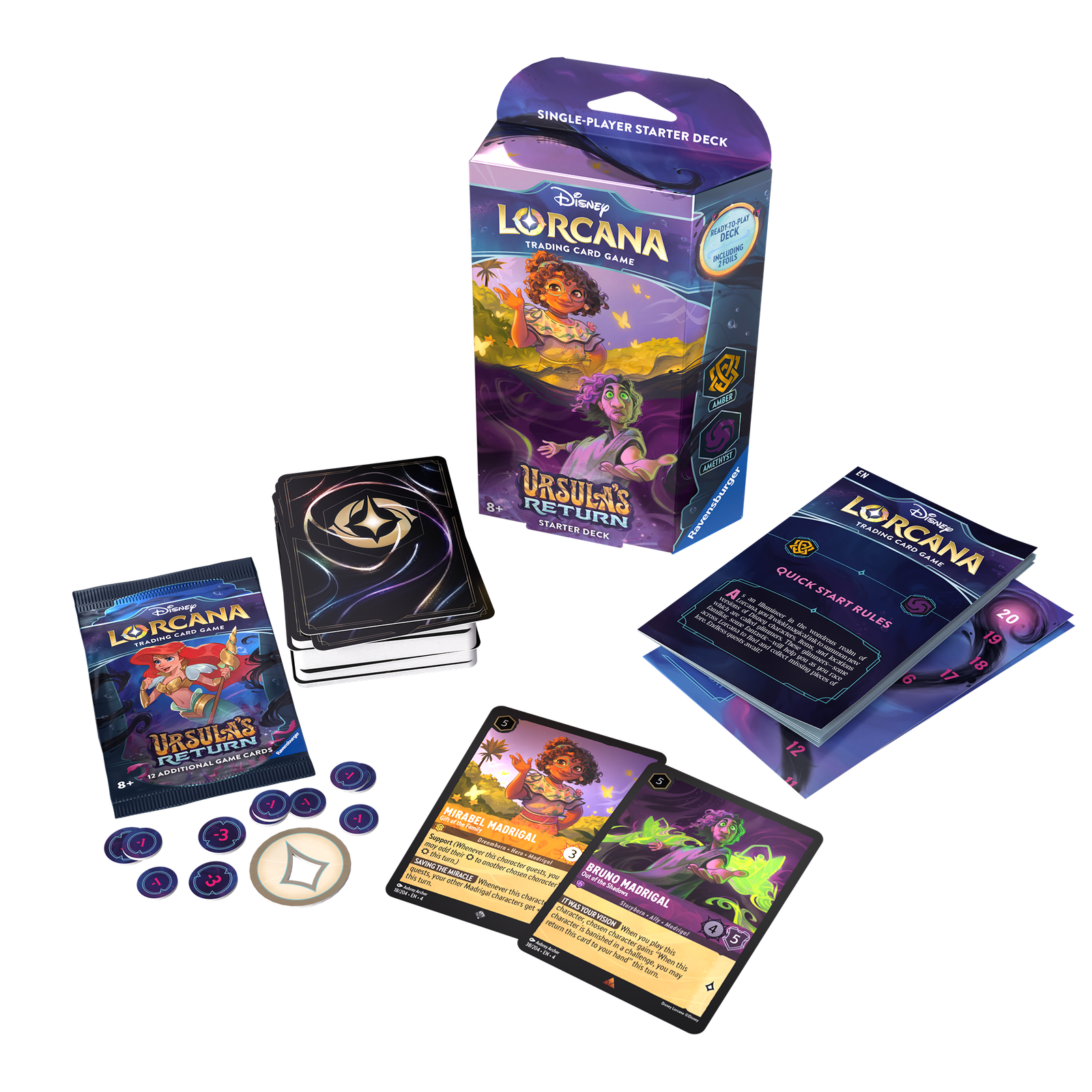 Disney Lorcana TCG: Ursula's Return - Starter Deck (Set of 2) - Image 3