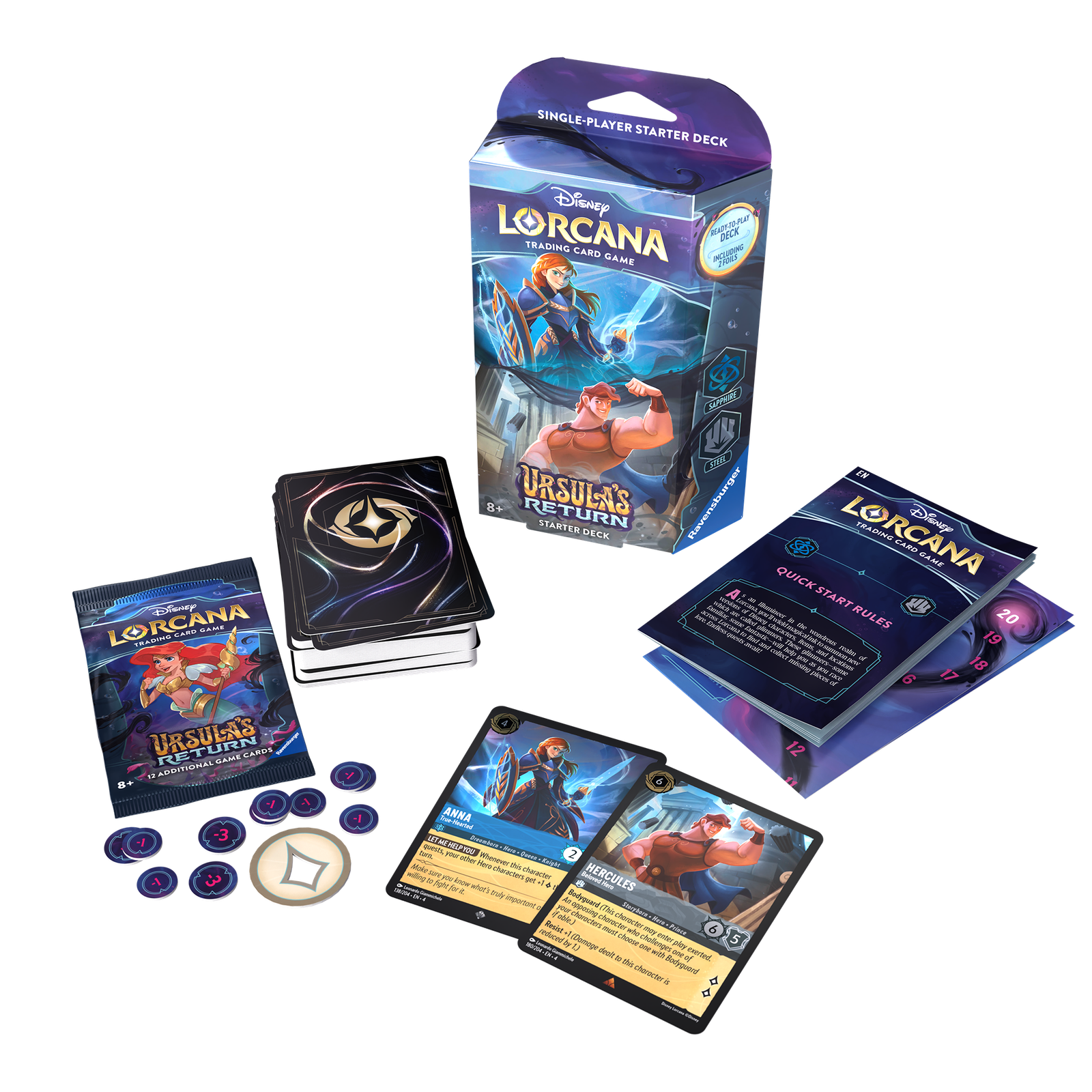 Disney Lorcana TCG: Ursula's Return - Starter Deck (Set of 2) - Image 4