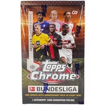 2023/24 Topps Chrome Bundesliga Soccer Hobby - Image 2
