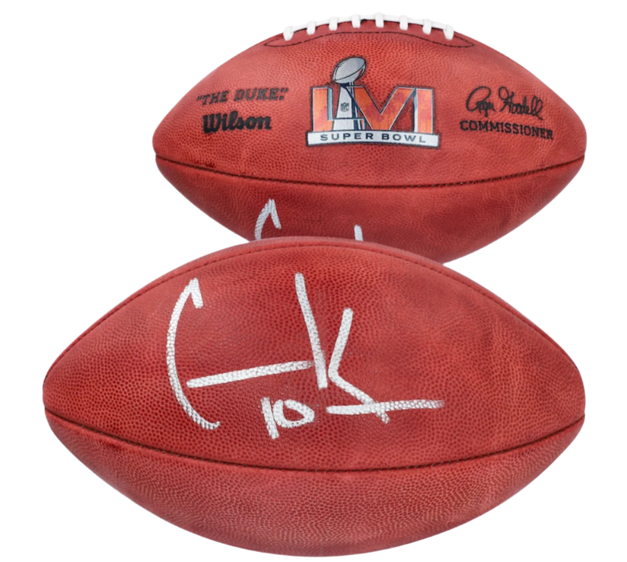 Cooper Kupp Autographed Rams Super Bowl LVI Official Football (Fanatics)