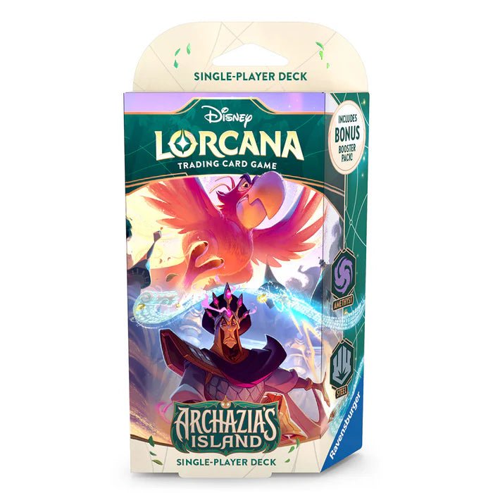 Disney Lorcana TCG: Archazia’s Island – Starter Deck – Amethyst & Steel