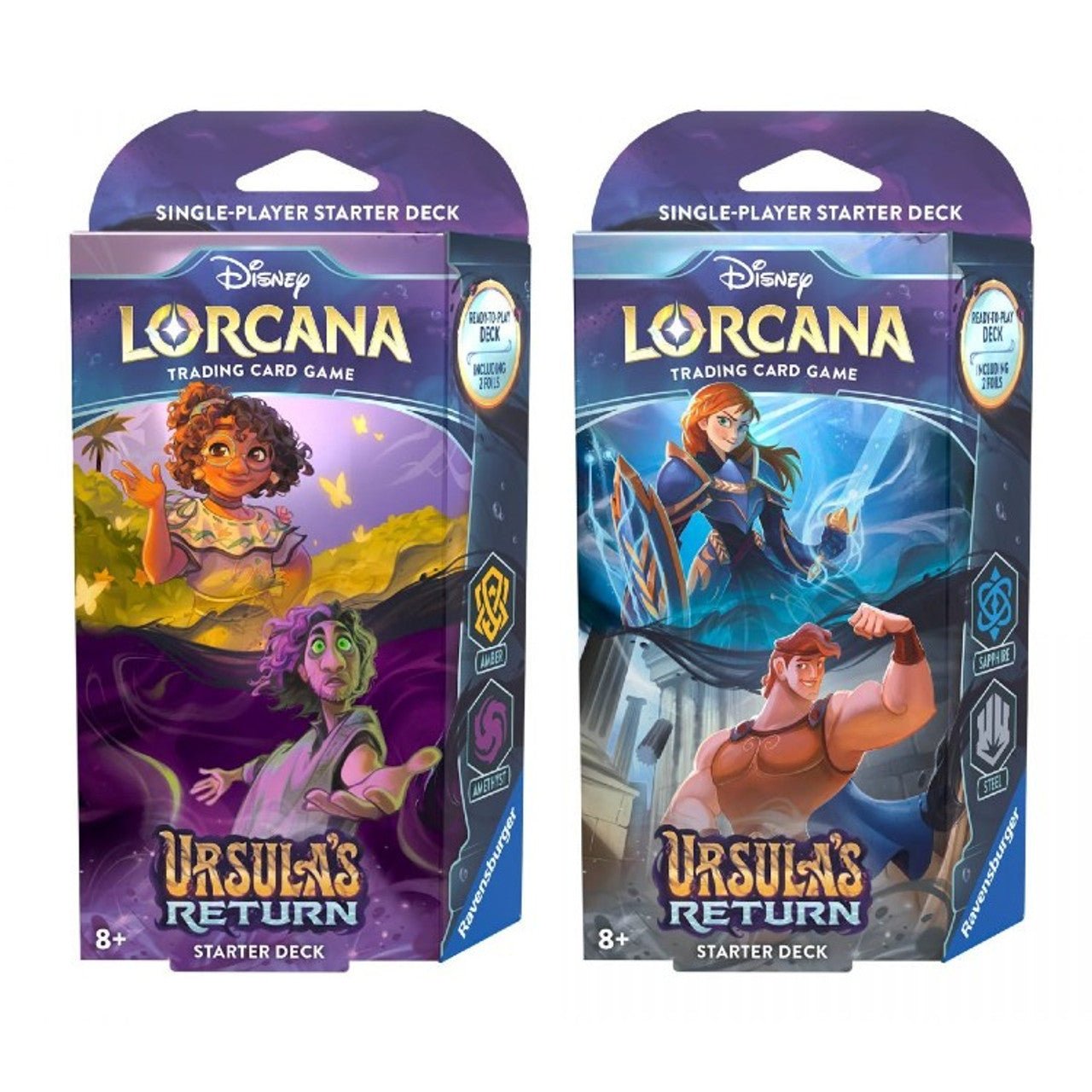 Disney Lorcana TCG: Ursula’s Return – Starter Deck (Set of 2)