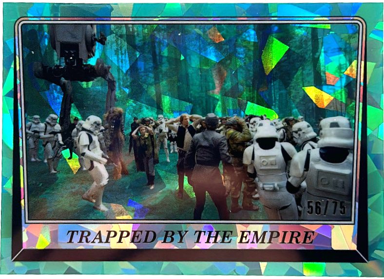 2023 Star Wars Sapphire – Trapped By The Empire 191 – Teal /75