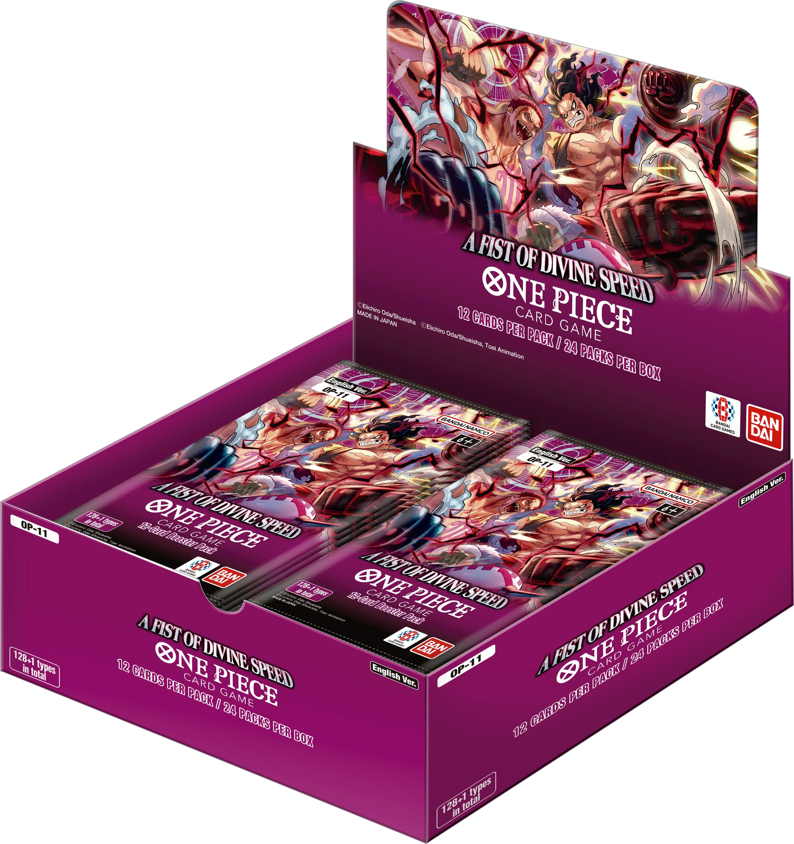 One Piece TCG – A Fist of Divine Speed (OP-11) Booster Box (24x Packs)
