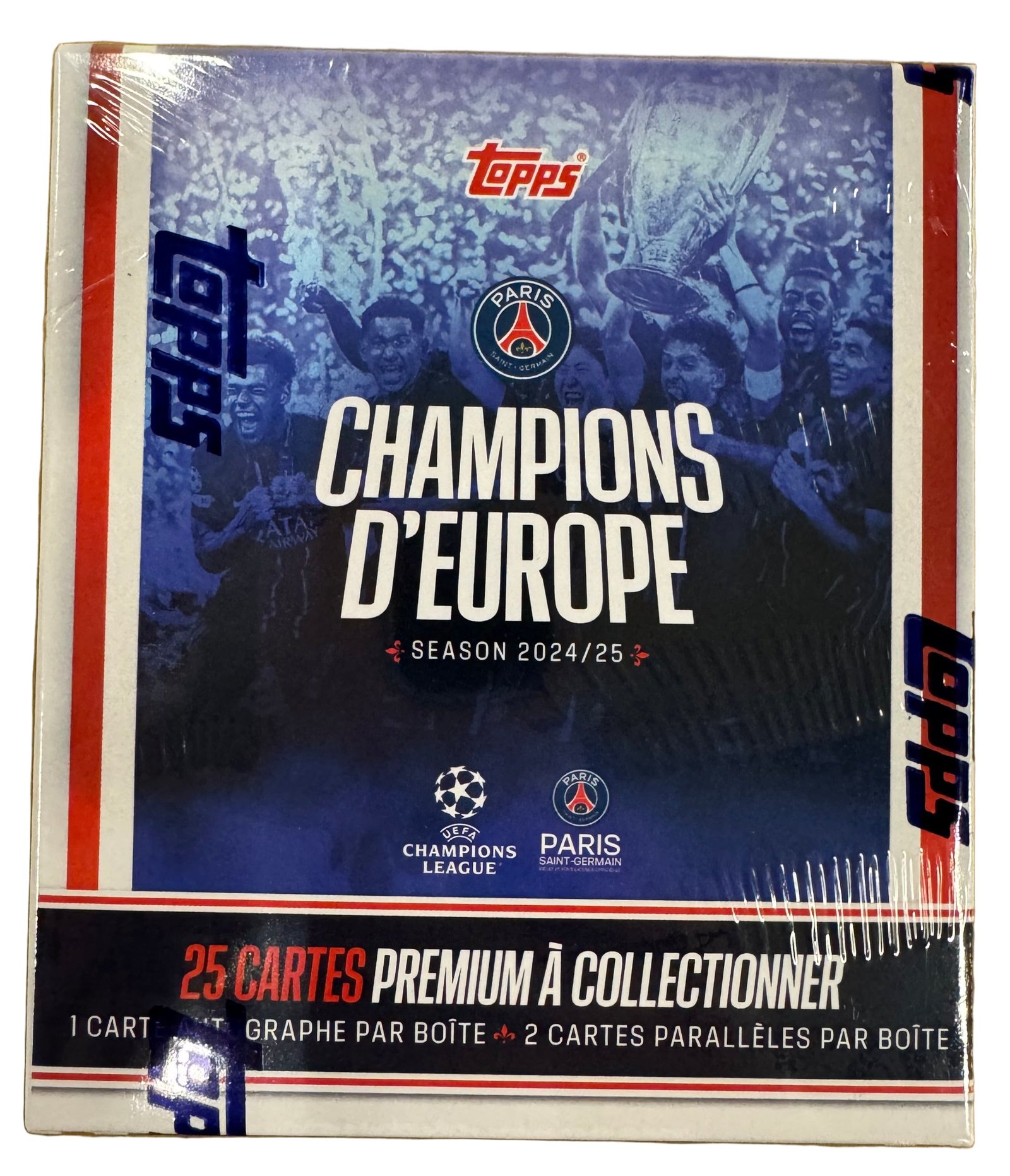 2024/25 Topps Paris Saint-Germain PSG Champions of Europe Soccer Set