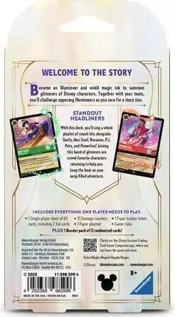 Disney Lorcana: Fabled Starter Deck - Emerald & Ruby Max Goof & Powerline - Image 3