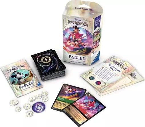 Disney Lorcana: Fabled Starter Deck - Emerald & Ruby Max Goof & Powerline - Image 4
