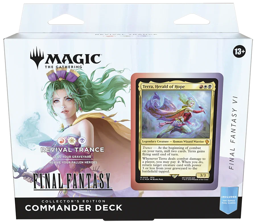 Magic: The Gathering – Universes Beyond – Final Fantasy – Collector Commander Deck – Terra, Herald of Hope