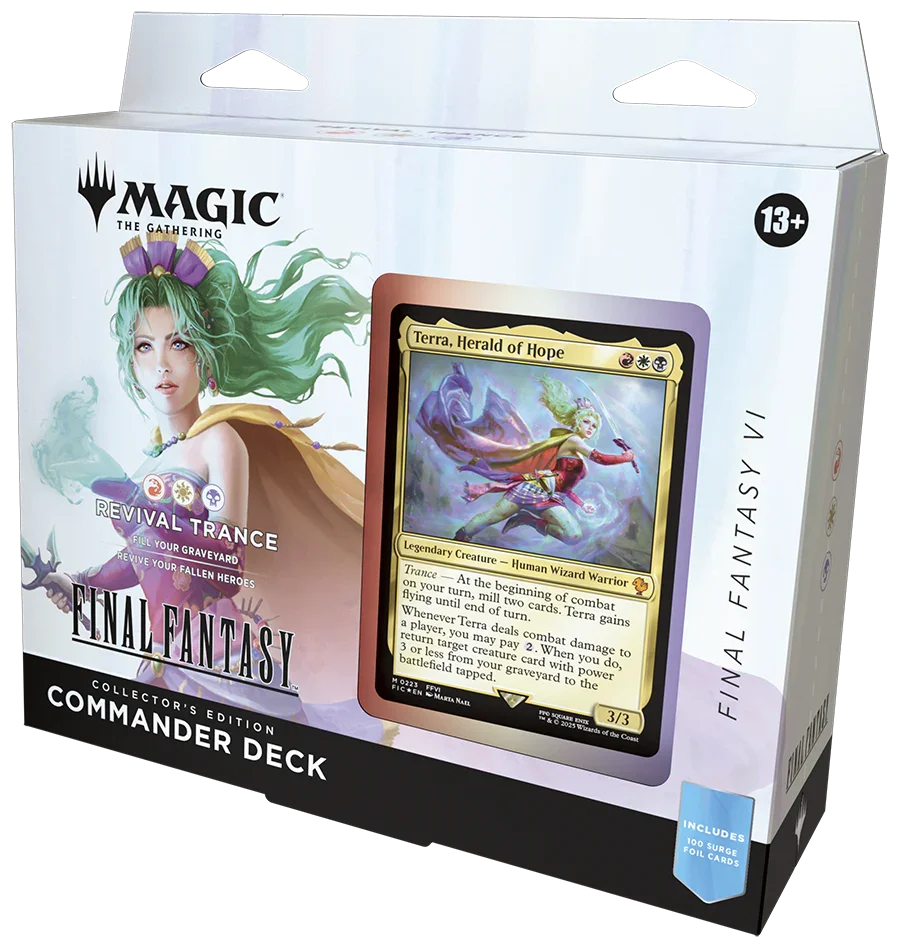 Magic: The Gathering - Universes Beyond - Final Fantasy - Collector Commander Deck - Terra, Herald of Hope - Image 4
