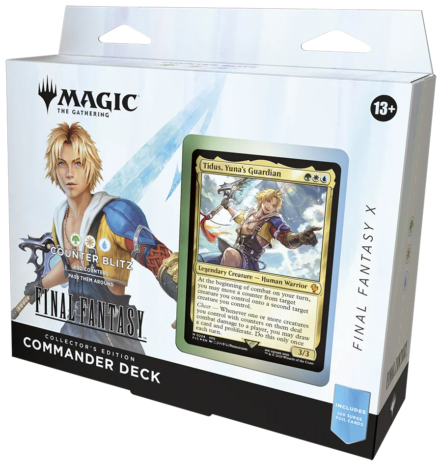 Magic: The Gathering - Universes Beyond - Final Fantasy - Collector Commander Deck - Tidus, Yuna's Guardian - Image 4