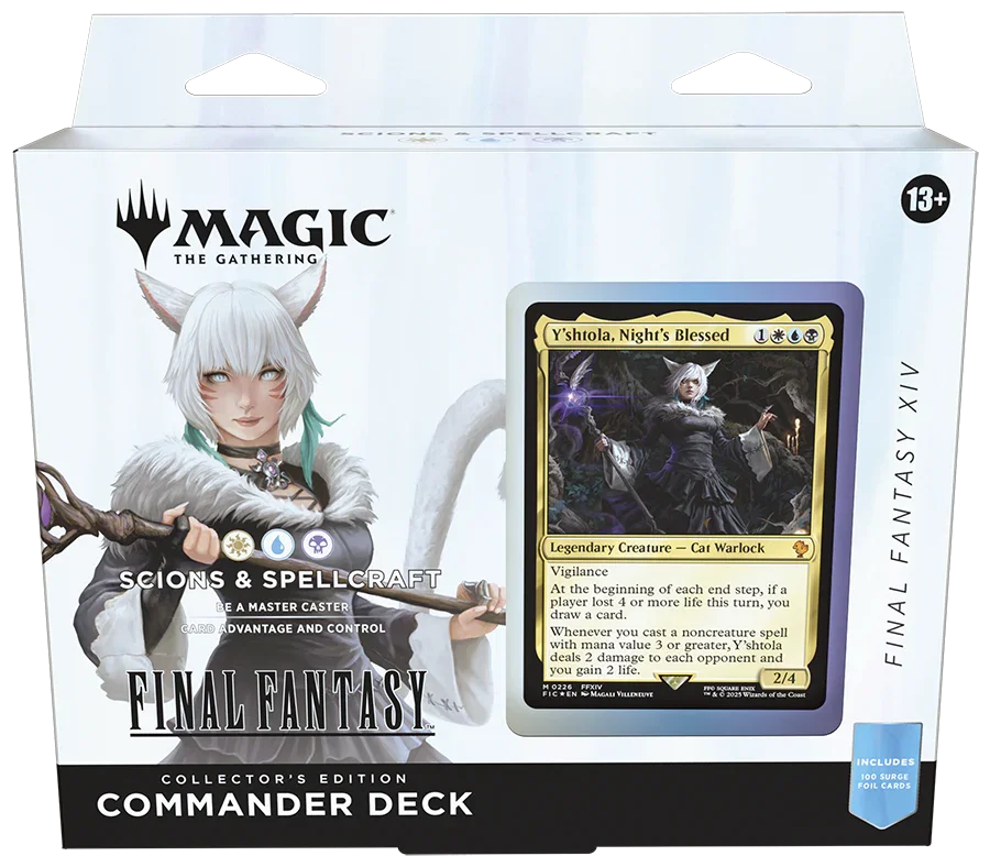 Magic: The Gathering – Universes Beyond – Final Fantasy – Collector Commander Deck – Y’shtola, Night’s Blessed