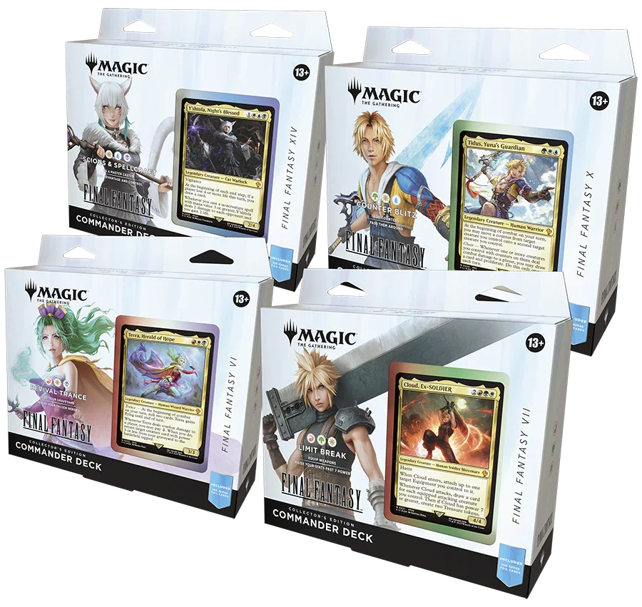 Magic: The Gathering – Universes Beyond – Final Fantasy – Collector Commander Deck – Bundle