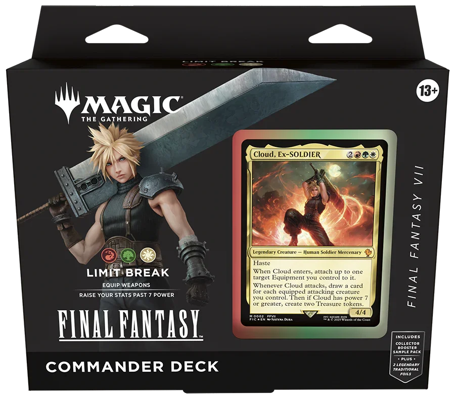Magic: The Gathering – Universes Beyond – Final Fantasy – Commander Deck – Limit Break