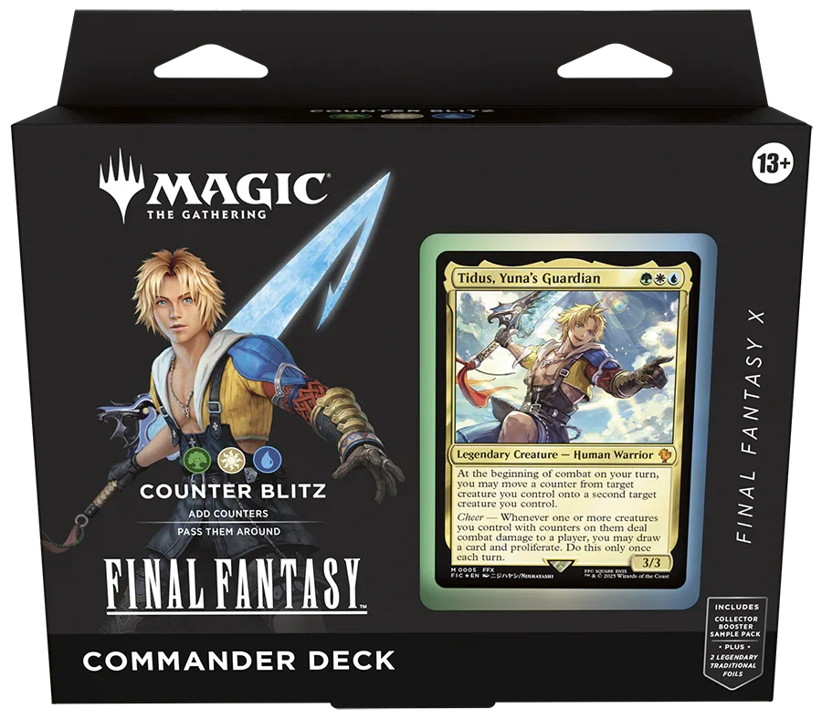 Magic: The Gathering – Universes Beyond – Final Fantasy – Commander Deck – Counter Blitz