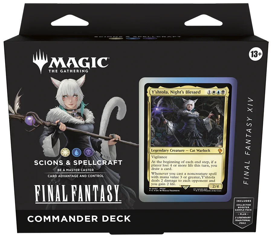 Magic: The Gathering – Universes Beyond – Final Fantasy – Commander Deck – Scions & Spellcraft