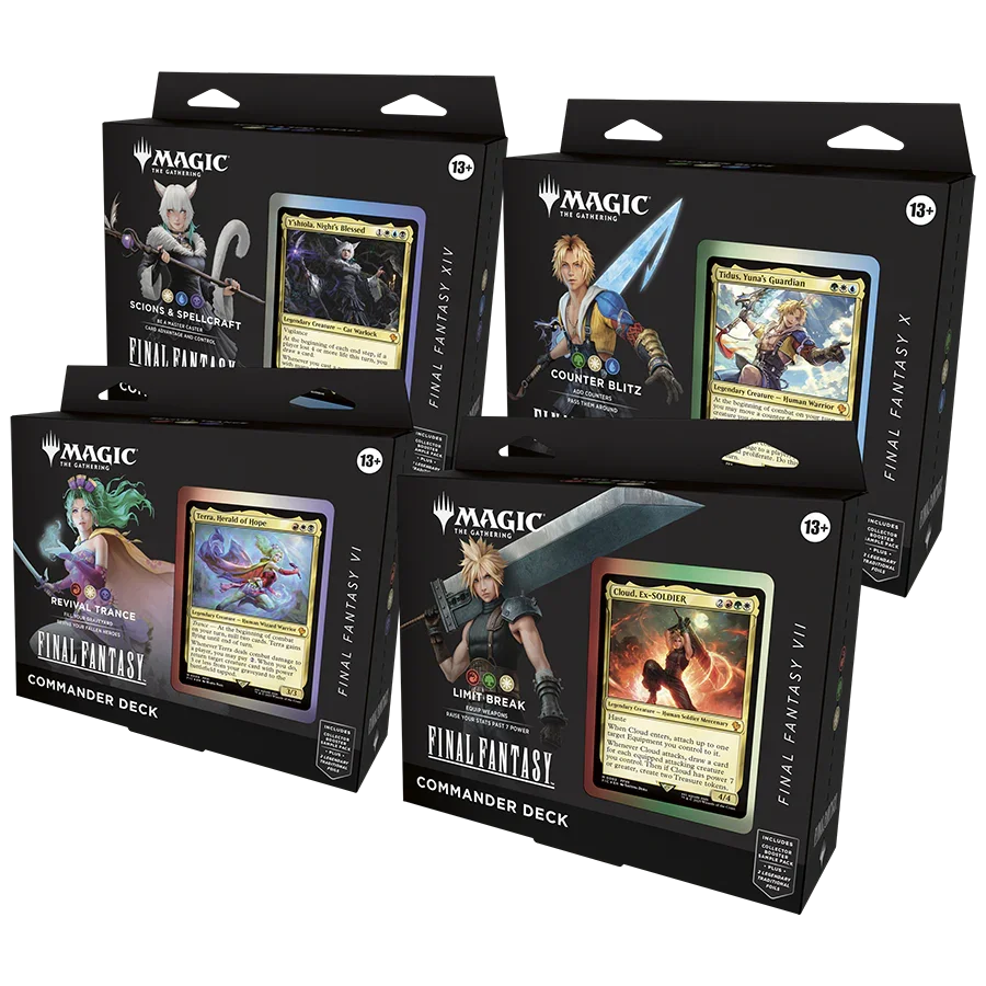 Magic: The Gathering – Universes Beyond – Final Fantasy – Commander Deck – Bundle
