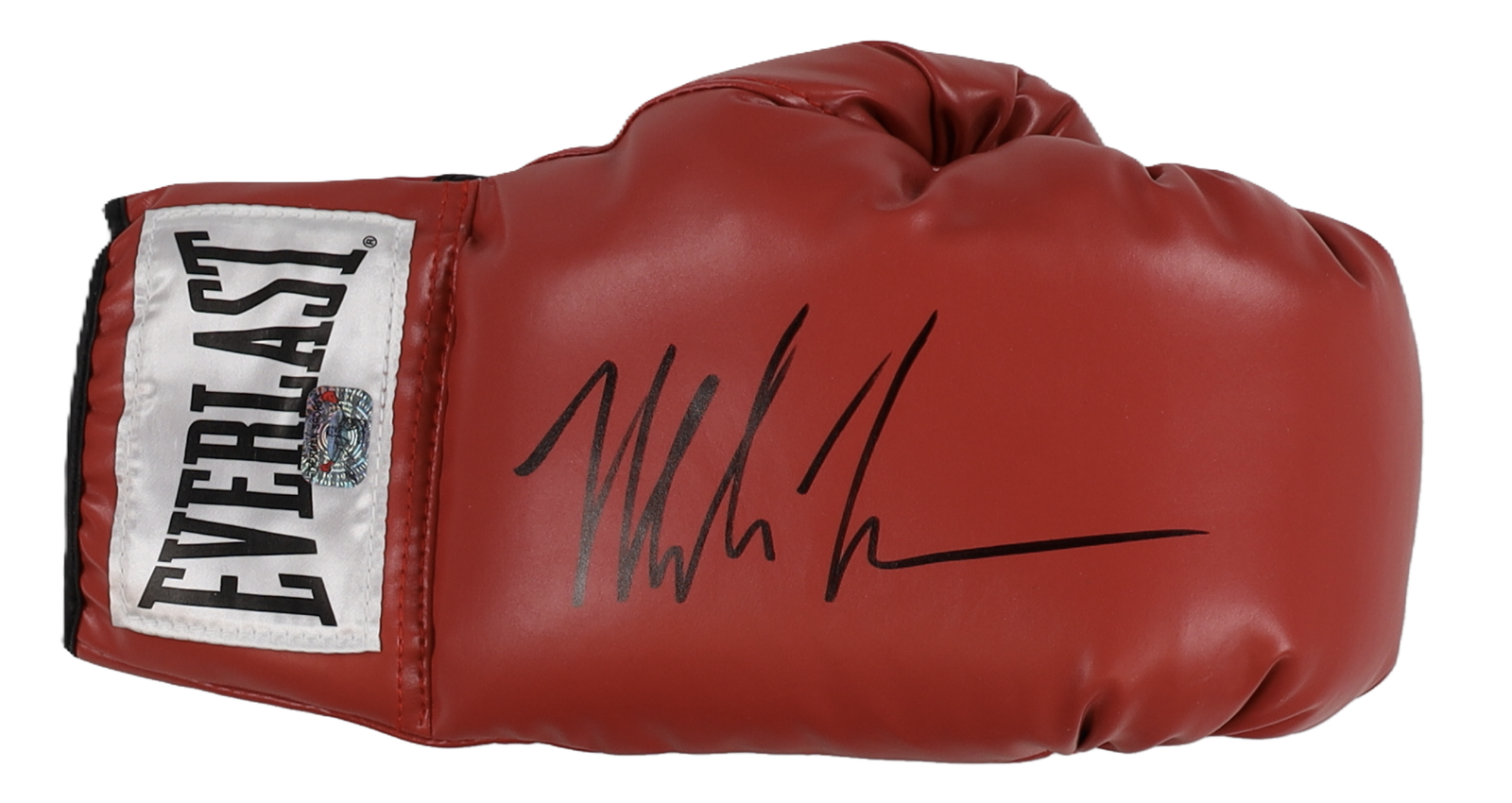 Mike Tyson Autographed Signed Everlast Red Boxing Glove in Display Case – Fiterman Sports Group Authenticated