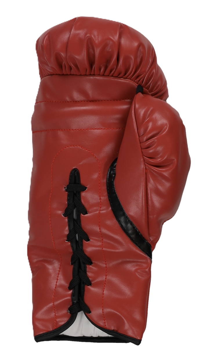 Mike Tyson Autographed Signed Everlast Red Boxing Glove in Display Case - Fiterman Sports Group Authenticated - Image 3
