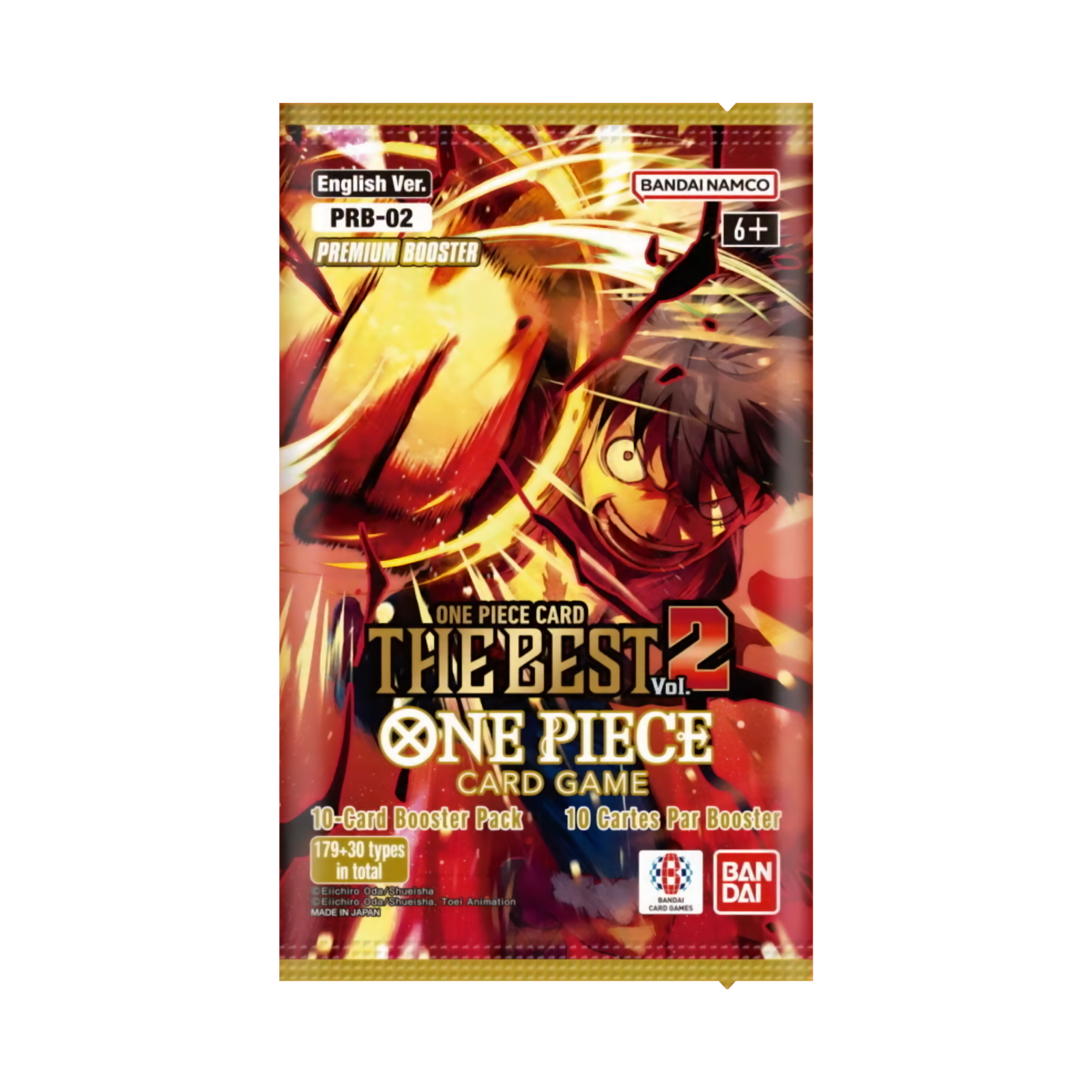 One Piece TCG - One Piece Card The Best Vol.2 (PRB-02) - Premium Booster Box (20x Packs) - Image 3