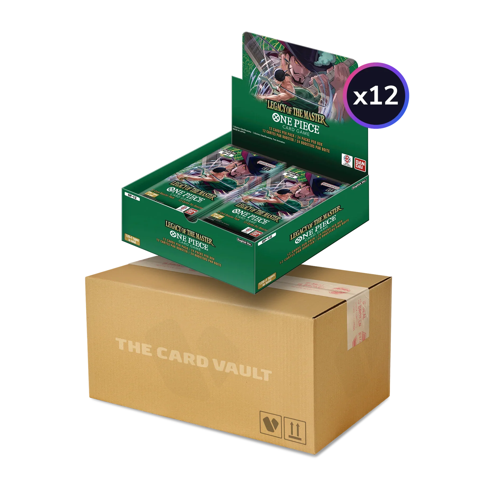 One Piece TCG – Legacy of the Master (OP-12) – Display Case (12x Booster Boxes)