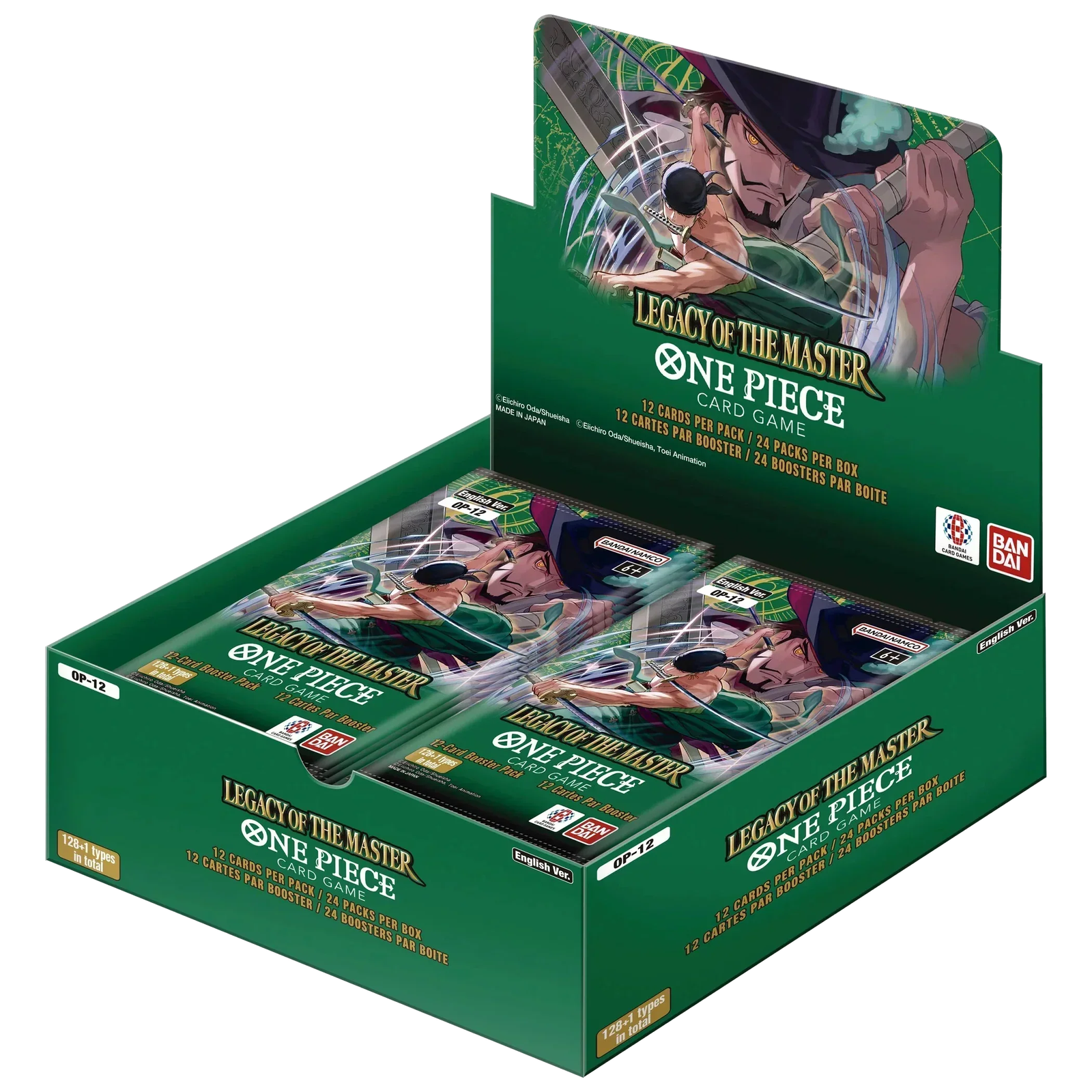 One Piece TCG – Legacy of the Master (OP-12) Booster Box (24x Packs)