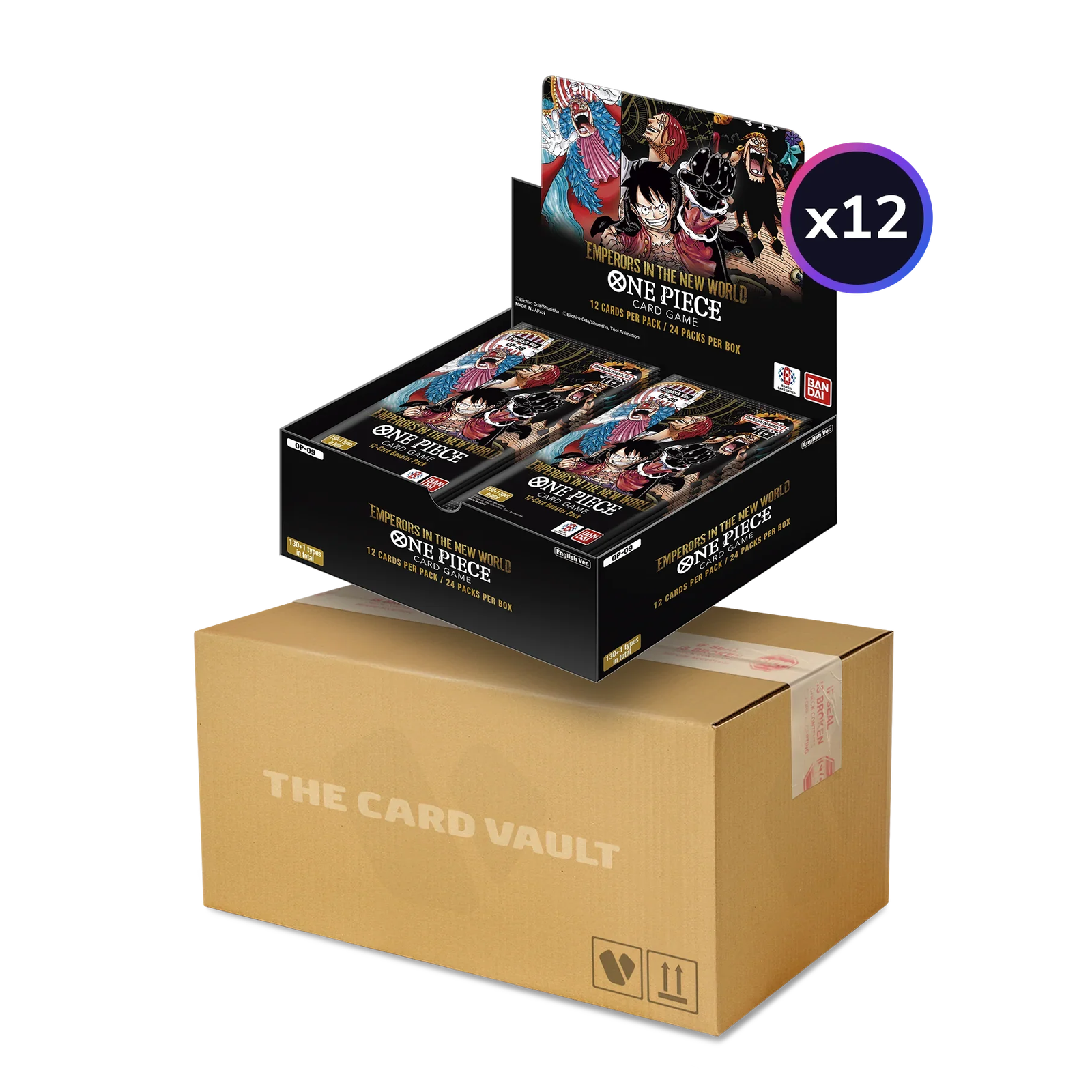 One Piece TCG – Emperors In The New World (OP-09) – Display Case (12x Booster Boxes)
