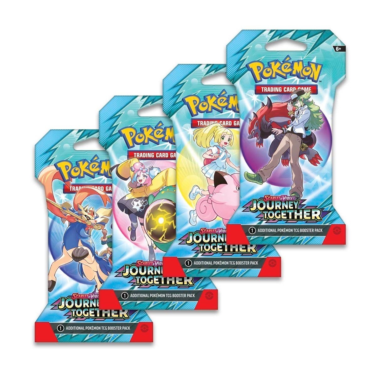 Pokemon TCG: Journey Together – Sleeved Booster