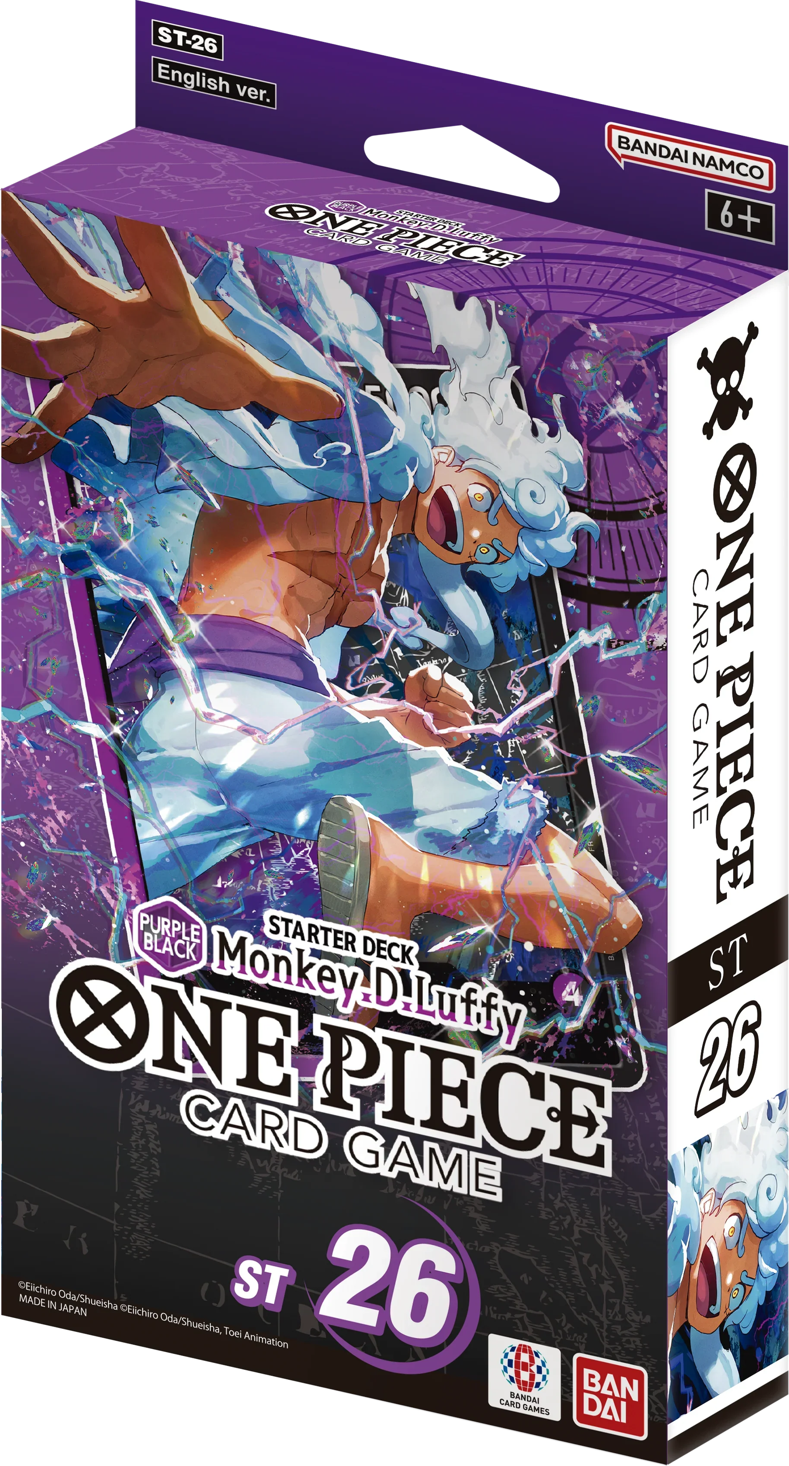 One Piece TCG – Starter Deck – (Purple-Black) Monkey.D.Luffy (ST-26)