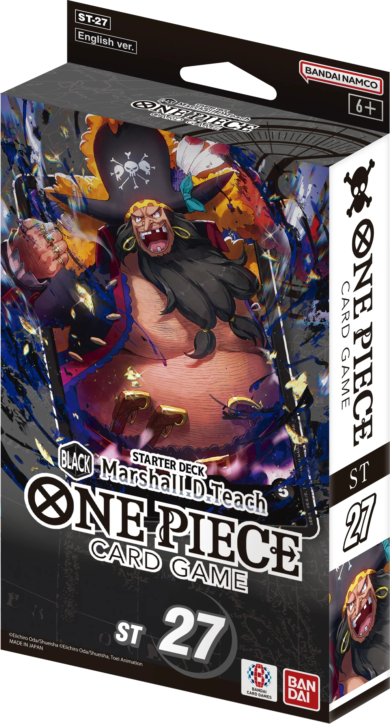 One Piece TCG – Starter Deck – (Black) Marshall.D.Teach (ST-27)