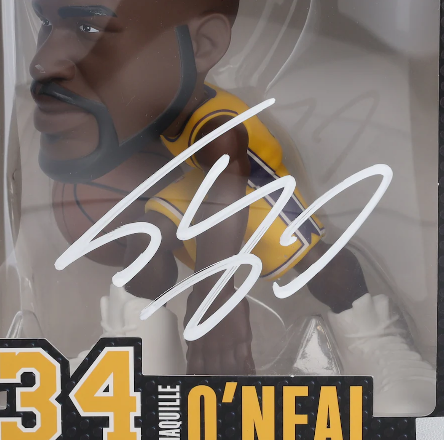 Shaquille O'Neal Los Angeles Lakers Autographed Fanatics Authentic sm ALL-STARS 6" Vinyl Figurine - Image 3