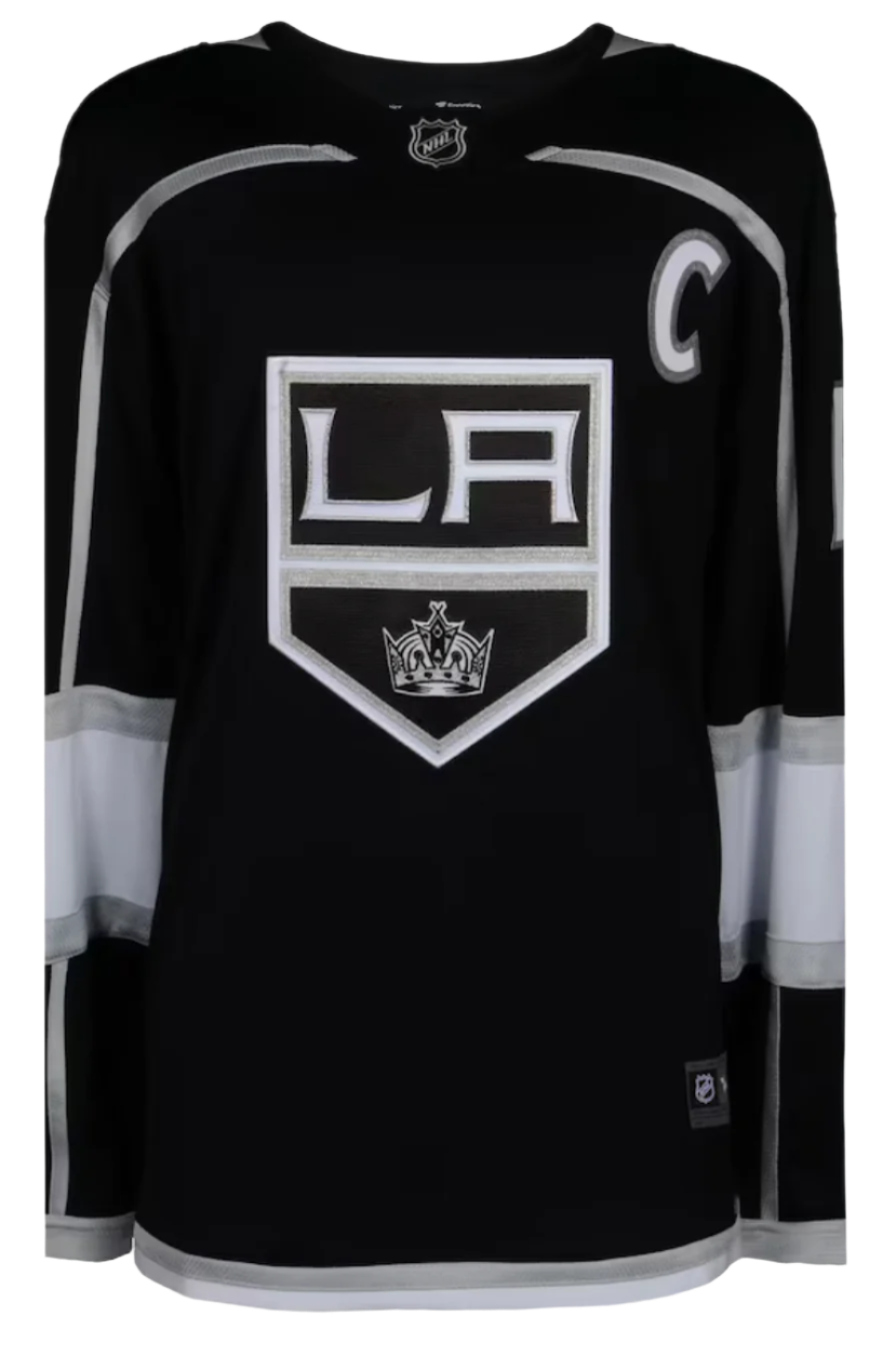 Anze Kopitar Los Angeles Kings Fanatics Authentic Autographed Black Fanatics Breakaway Jersey - Image 4