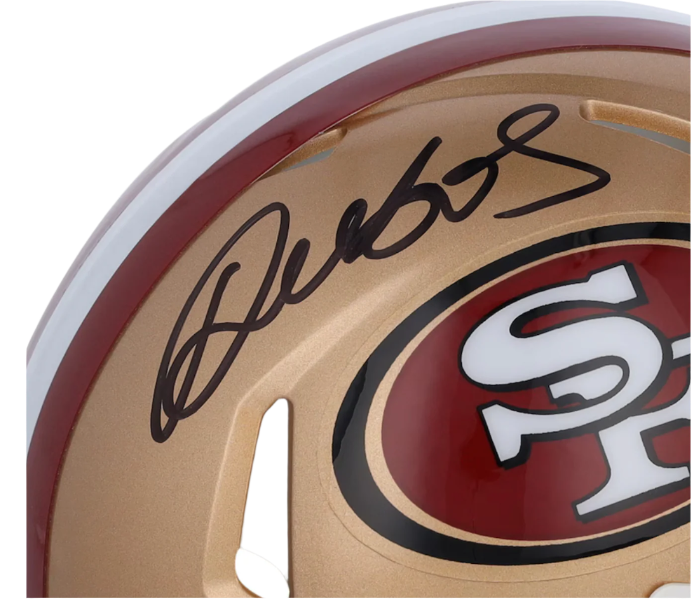 Deebo Samuel San Francisco 49ers Fanatics Authentic Autographed Riddell Speed Mini Helmet - Image 3