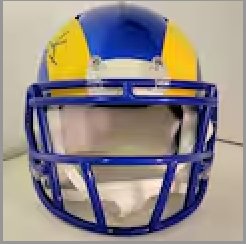 Cooper Kupp Los Angeles Rams Fanatics Authentic Autographed Riddell 2020 - Present Speed Mini Helmet - Image 3