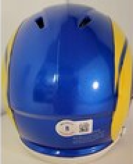 Cooper Kupp Los Angeles Rams Fanatics Authentic Autographed Riddell 2020 - Present Speed Mini Helmet - Image 4