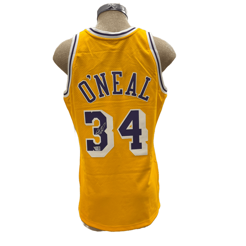 Autograph Basketball Jersey: Shaquille ONeal – Lakers