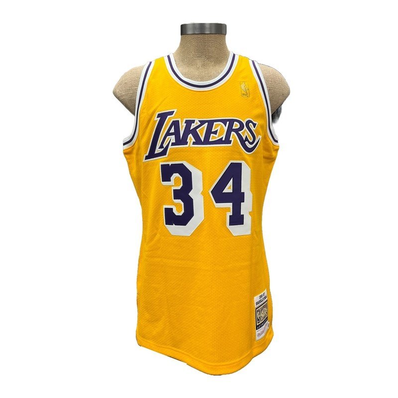 Autograph Basketball Jersey: Shaquille ONeal - Lakers - Image 3
