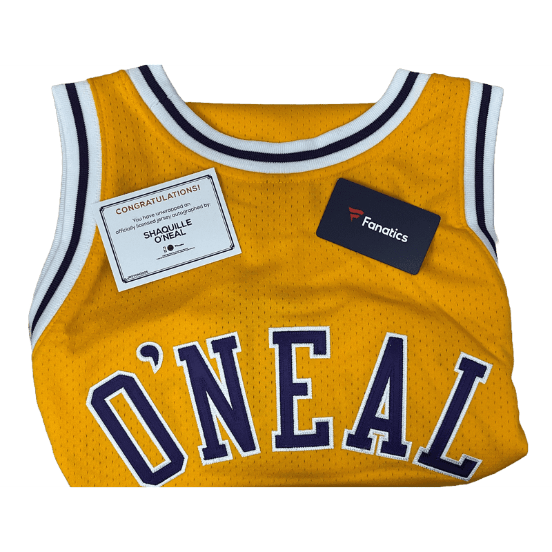 Autograph Basketball Jersey: Shaquille ONeal - Lakers - Image 4