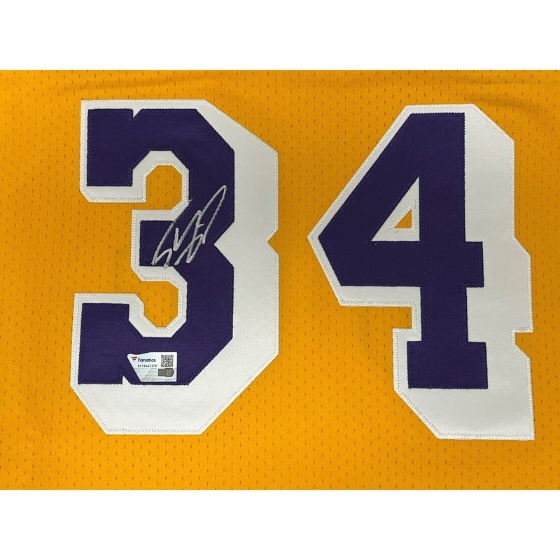 Autograph Basketball Jersey: Shaquille ONeal - Lakers - Image 6