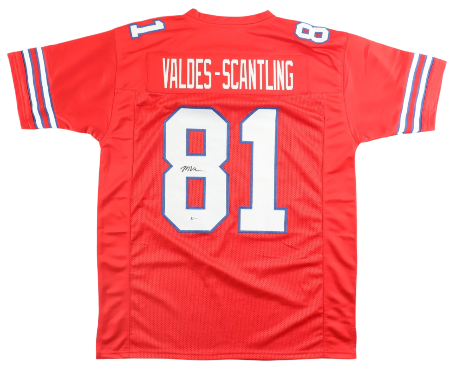 Marquez Valdez-Scantling Autographed Signed Custom Jersey – Beckett Certified