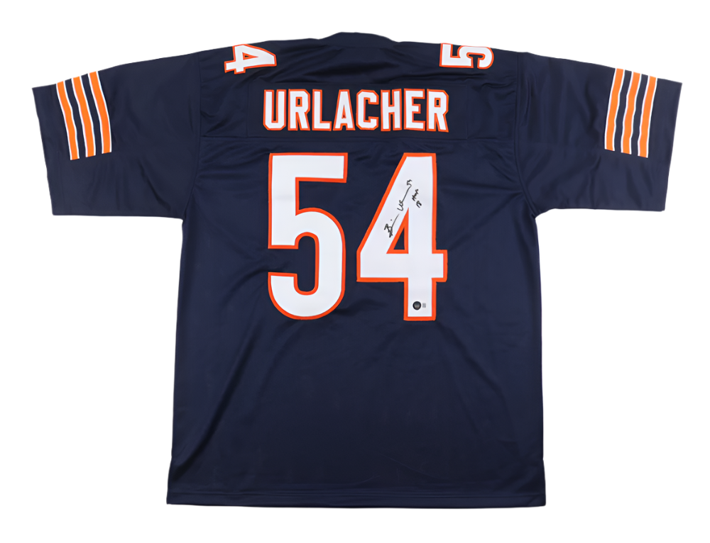 Brian Urlacher Autographed Signed Custom Jersey – Beckett Certified