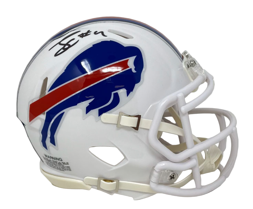 James Cook Autographed Signed Speed Mini Helmet (Beckett)