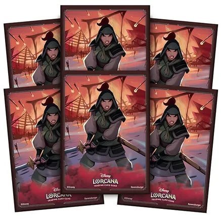 Disney Lorcana TCG: Rise of the Floodborn - Mulan - Matte Card Sleeves (65) - Image 3