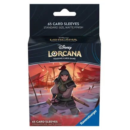 Disney Lorcana TCG: Rise of the Floodborn – Mulan – Matte Card Sleeves (65)
